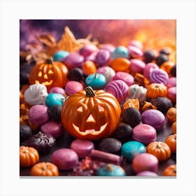 Halloween Candy 4 Canvas Print