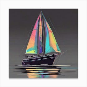 Sailboat Canvas Print