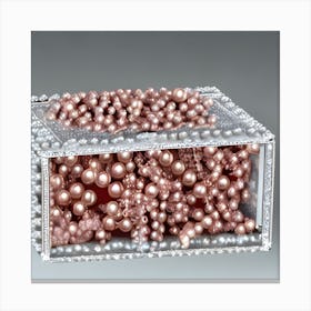 Pearls In A Box 1 Canvas Print