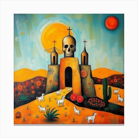 Day Of The Dead Canvas Print