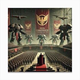 Iron Commonwealth Political Ideology Canvas Print