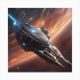 Spaceship Nebula #2 Canvas Print
