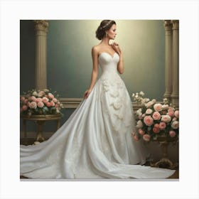 Wedding Dress 1 Canvas Print