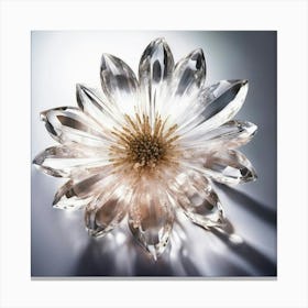 Crystal Flower 1 Canvas Print