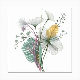 Floral Arrangement Canvas Print