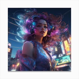 Cyberpunk 1 Canvas Print