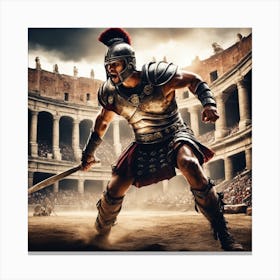 Roman Warrior Canvas Print