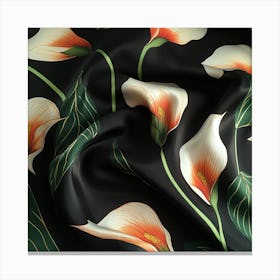 Calla Lily Silk Lienzo