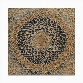 Islamic Lace Canvas Print