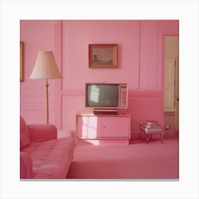 Pink Real Canvas Print