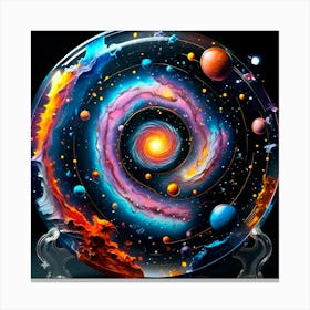 Galaxy Painting Stampe su tela