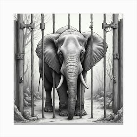 elephant Canvas Print