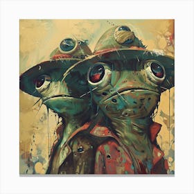 Frogs 2 Canvas Print