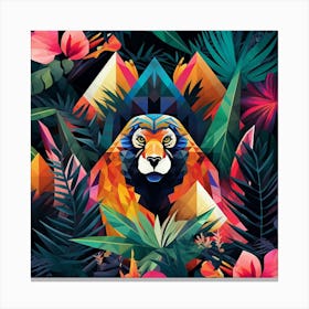Jungle Tiger 1 Canvas Print