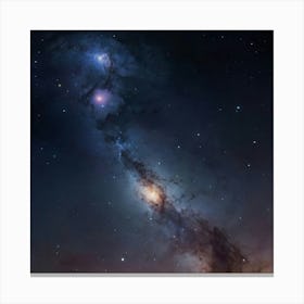 Milky Way Canvas Print