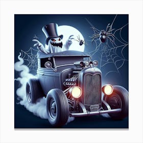 Ghost Car 2 Canvas Print