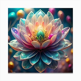 Lotus Flower Canvas Print