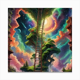 Ladder To Heaven Canvas Print