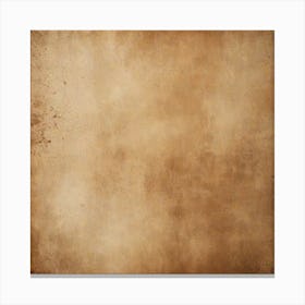 Grunge Texture On Coffee Color Background Canvas Print