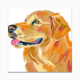 Golden Retriever 02 Canvas Print