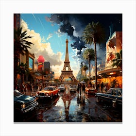 Eiffel Tower Canvas Print