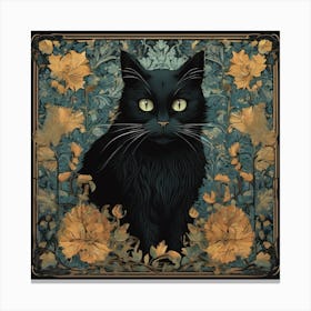 Black Cat 1 Canvas Print