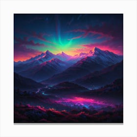 Ethereal Landscape 7 Canvas Print