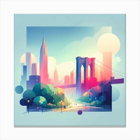 New York City 8 Canvas Print