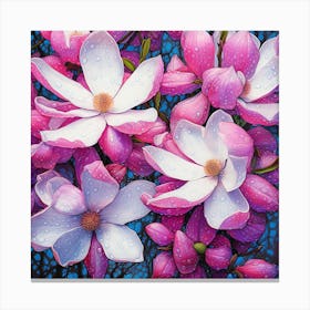 Magnolia Blossoms 2 Canvas Print