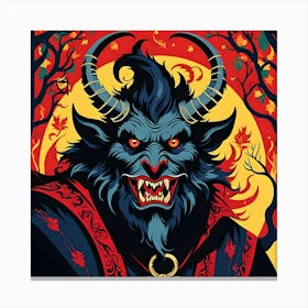 Demon Art, Demon Painting, Demon Painting, Demon Painting, Demon Painting Canvas Print