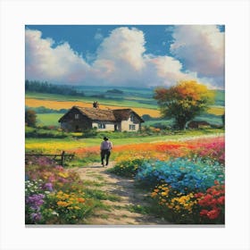 Day In The Country Canvas Print