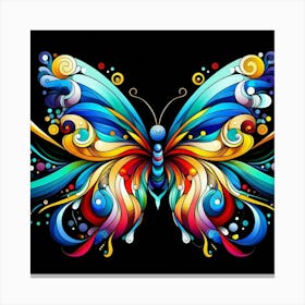 Colorful Butterfly 4 Canvas Print