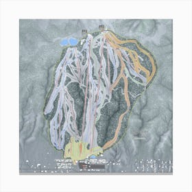 Snow Summit Canvas Print