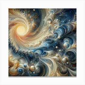 Fractal Painting Canvas Print