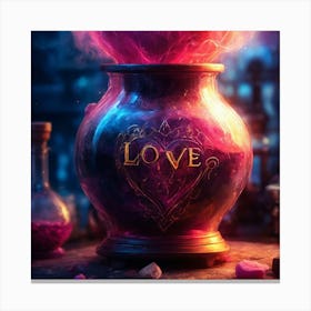 Love Potion Canvas Print