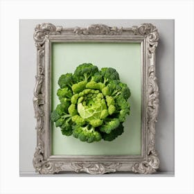 Floret Of Broccoli Canvas Print
