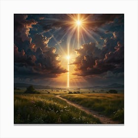 Star Of Jesus Canvas Print