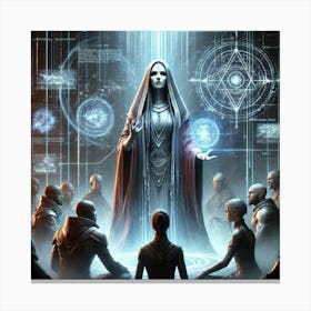 Zora Ashheart Wisdom And Guidance Canvas Print