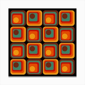 Modernist Geometric Abstract Canvas Print