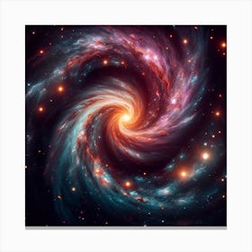 Galaxies Canvas Print