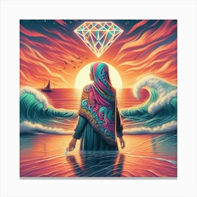 Diamond Canvas Print