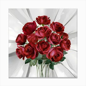 Red Roses 5 Canvas Print