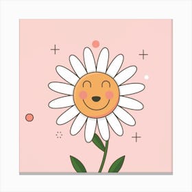 Daisy Flower Canvas Print