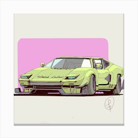 Fernando Correa Retrocarro Canvas Print