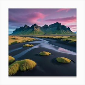 Iceland Landscape 2 Canvas Print