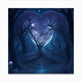 Heart Of The Forest Canvas Print