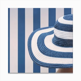Blue And White Canvas Print