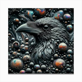 Black Crow Canvas Print