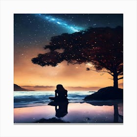 Starry Night 6 Canvas Print