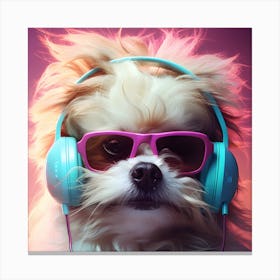 Photorealistic Closeup Portrait Of Dog Holdi 08c0667f 7635 4990 Ab0e 9533f4007687 Upscaled Upscaled Copy Canvas Print